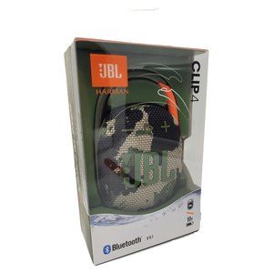 JBL CLIP4 Portable Bluetooth Speaker - Camouflage